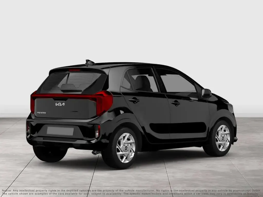 Neu Kia Picanto Vision 68 PS (50 kW) 2026 Schwarz Kleinwagen