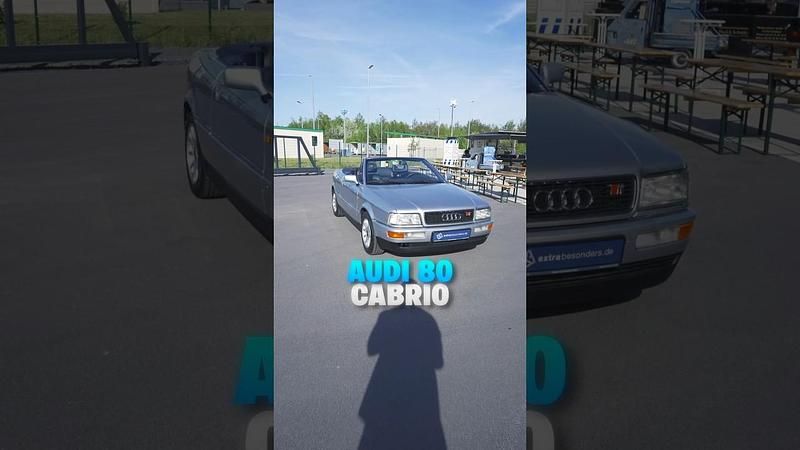 Gebraucht Audi Cabriolet 116 PS (85 kW) 1995 Silber Cabrio