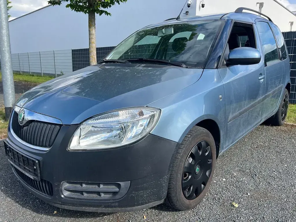 Gebraucht Skoda Roomster Style 105 PS (77 kW) 2007 Blau Van / Kleinbus