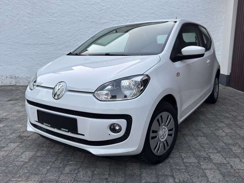 Weiß Gebraucht 2014 VW up! move up! Kleinwagen | 5.390 € (Fairer Preis) - Bild 1/4