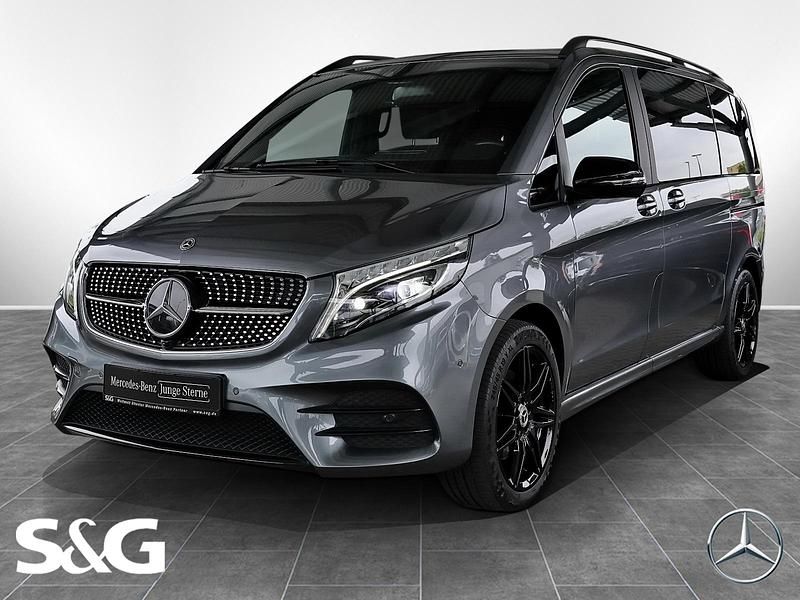 Selenitgrau metallic Gebraucht 2021 Mercedes V300 AMG Van / Kleinbus | 64.890 € (Etwas zu teuer) - Bild 1/4