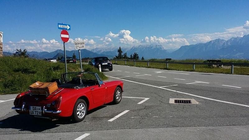Second-hand MG Midget 65 CP (47 kW) 1972 Roșu Cabrio