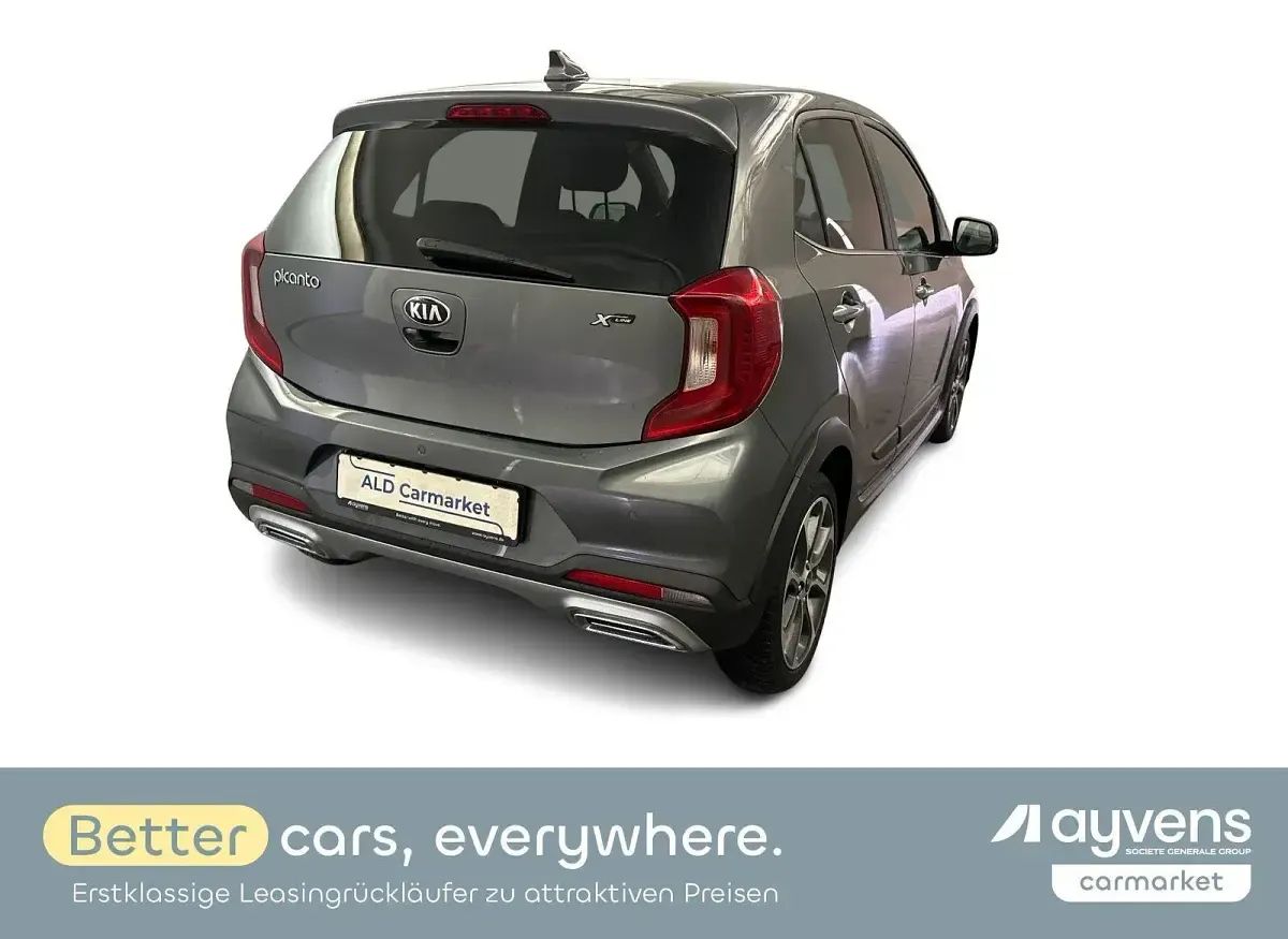 Gebraucht Kia Picanto X-Line 101 PS (74 kW) 2021 Grau Kleinwagen