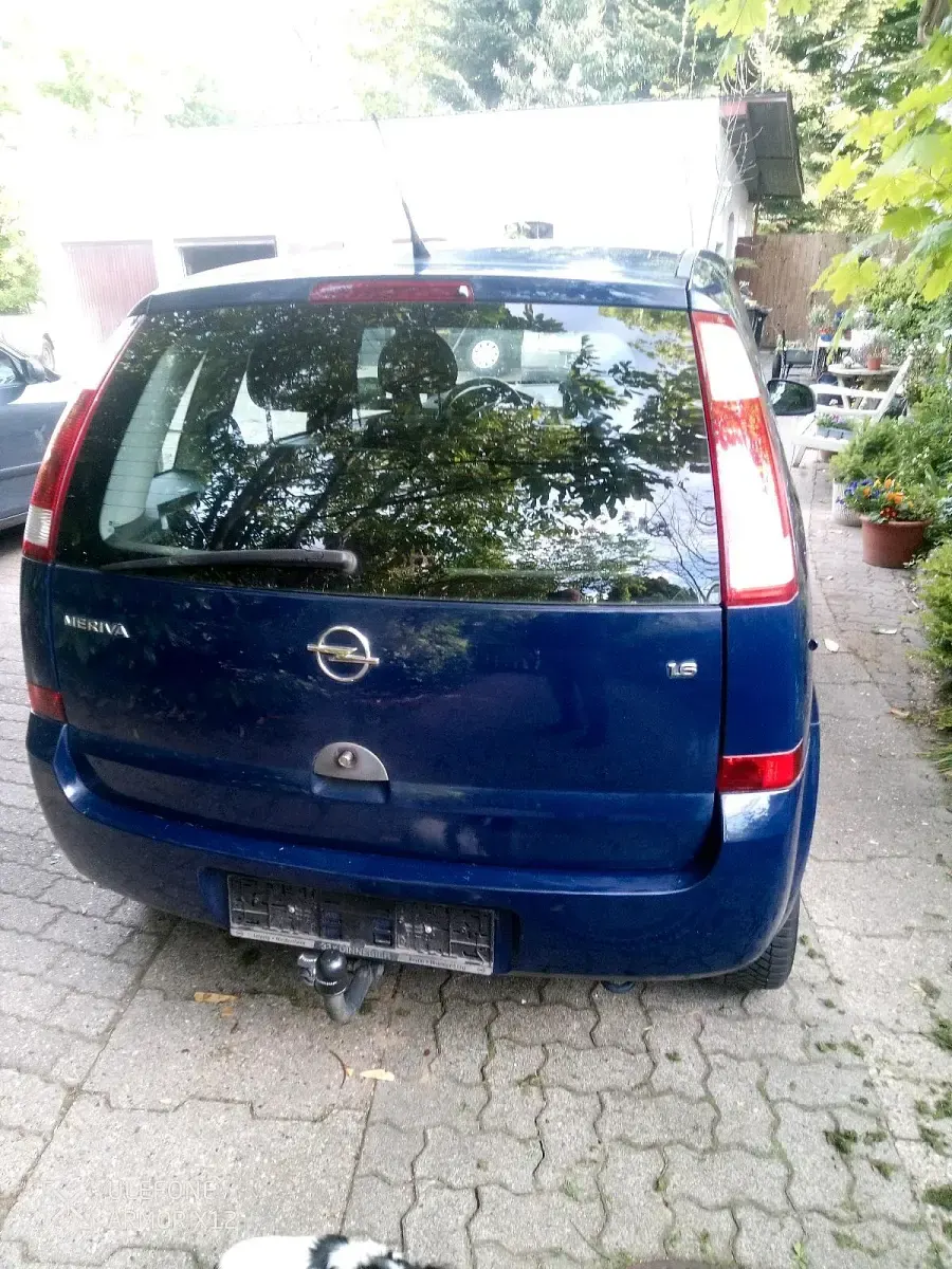 Używany Opel Meriva 101 KM (74 kW) 2004 Niebieski Minivan