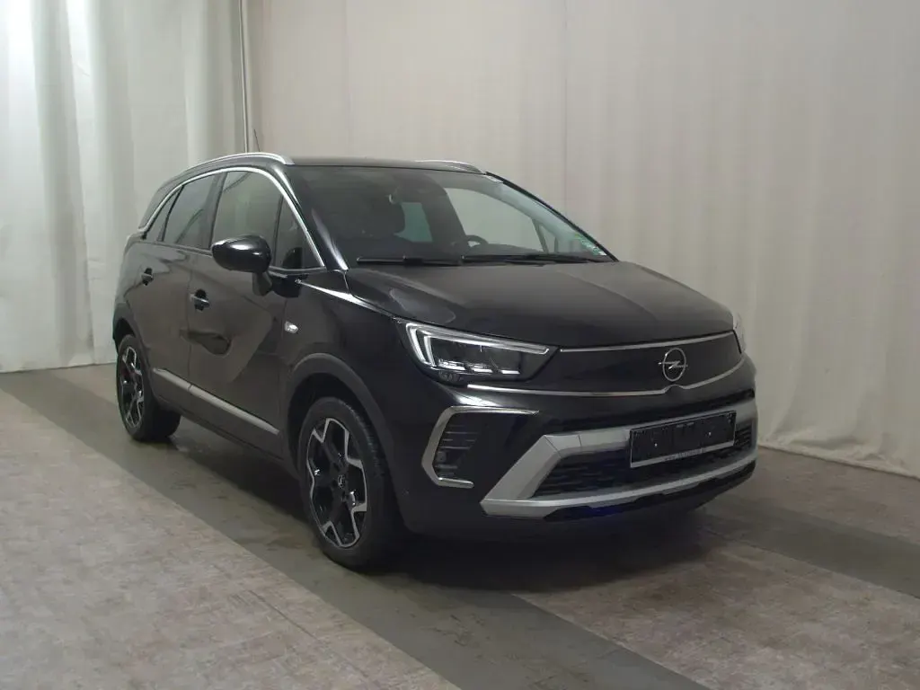 Gebraucht Opel Crossland X Ultimate 120 PS (88 kW) 2022 Diamant schwarz/karbon schwarz (metallic) SUV