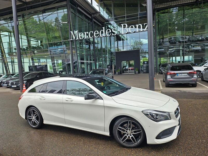 Weiß Gebraucht 2016 Mercedes CLA250 Shooting Brake Kombi | 20.200 € (Fairer Preis) - Bild 1/4