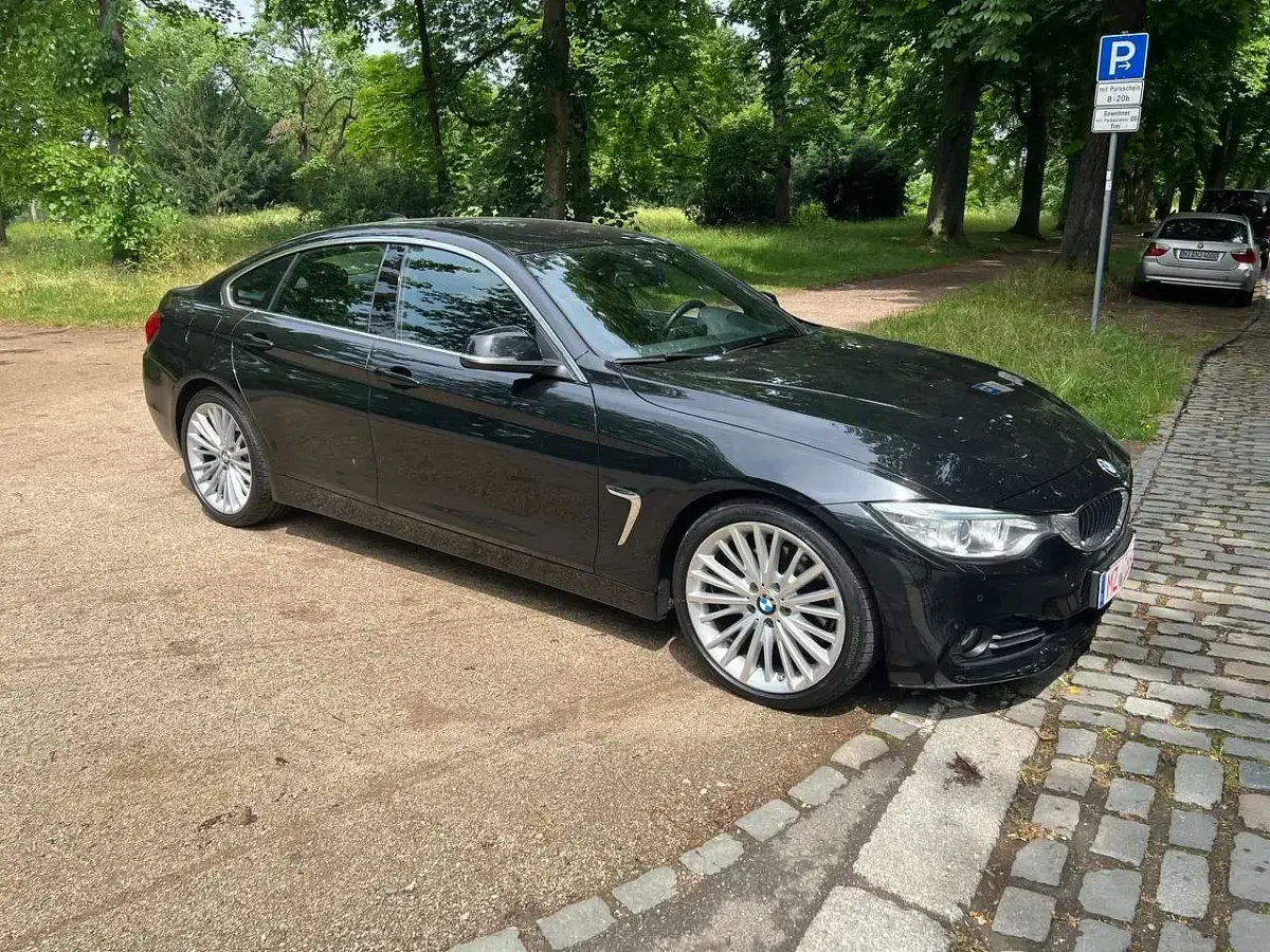 Gebraucht BMW 430 Gran Coupé Luxury Line 258 PS (189 kW) 1999 Black sapphire metallic Coupé