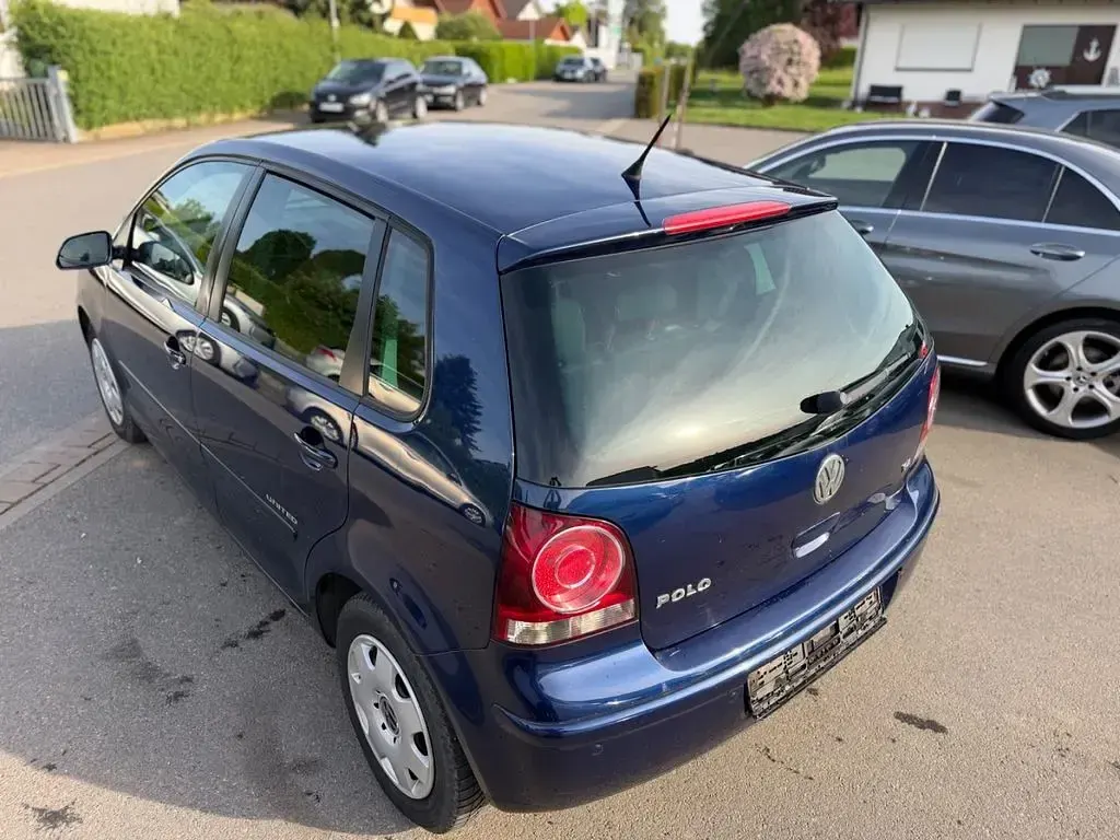 Usata VW Polo United 80 CV (58 kW) 2009 Blu Utilitaria