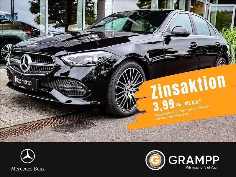 Schwarz Gebraucht 2024 Mercedes C220 Advanced Limousine | 47.900 € (Teuer) - Bild 1/3