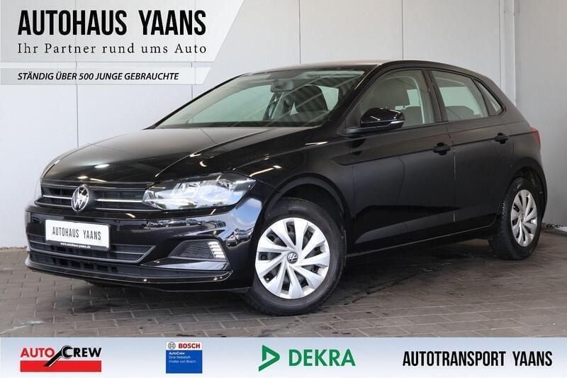 Schwarz Gebraucht 2021 VW Polo Comfortline Kleinwagen | 12.889 € (Guter Preis) - Bild 1/4