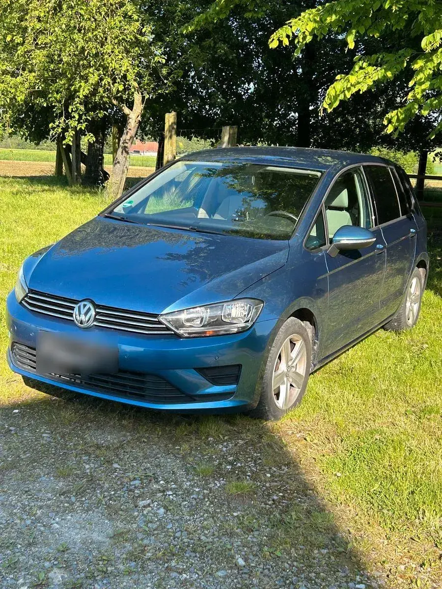 Gebraucht VW Golf Sportsvan Comfortline 150 PS (110 kW) 2014 Blau Van / Kleinbus