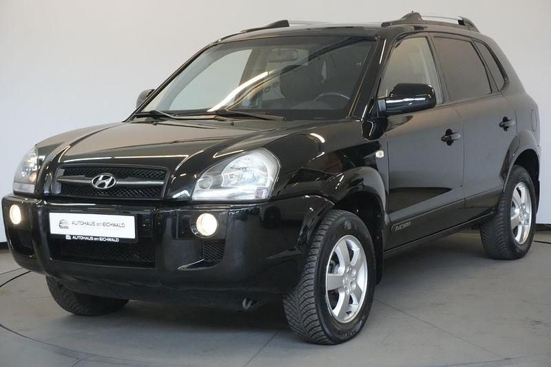 Schwarz Gebraucht 2008 Hyundai Tucson GLS SUV | 6.990 € (Etwas zu teuer) - Bild 1/4
