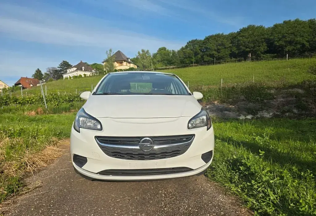 Gebraucht Opel Corsa Edition 90 PS (66 kW) 2016 Weiß Kleinwagen