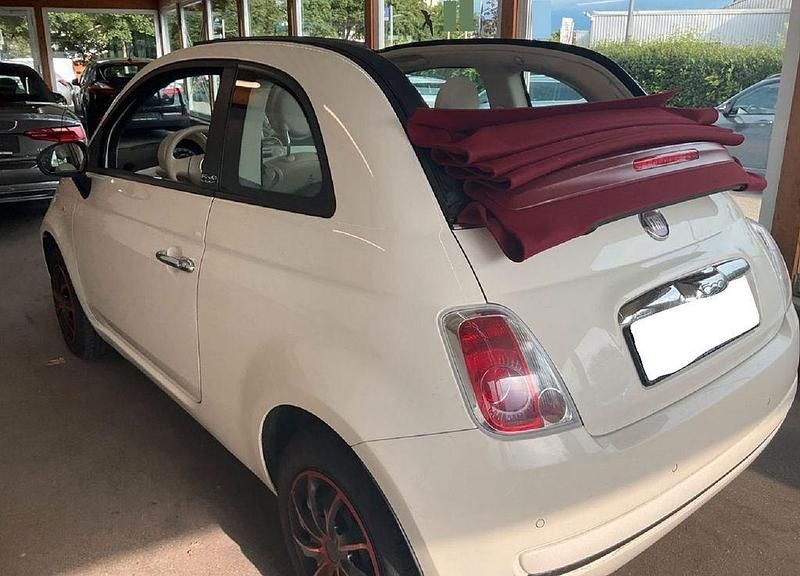 Weiß Gebraucht 2012 Fiat 500C Pop Cabrio | 4.999 € (Guter Preis) - Bild 1/4