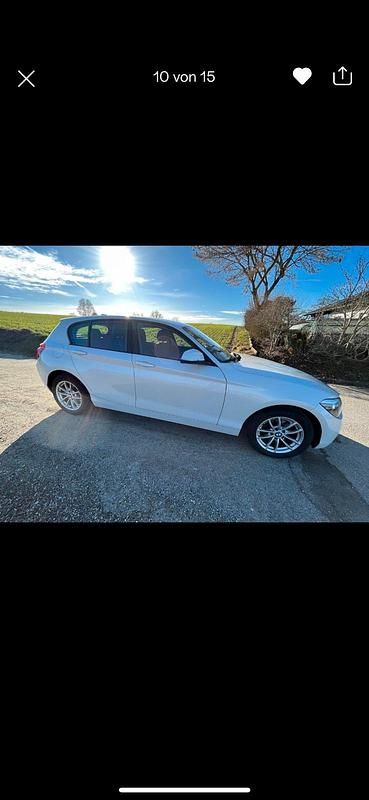 Gebraucht BMW 116 150 PS (110 kW) 2012 Weiß Kleinwagen