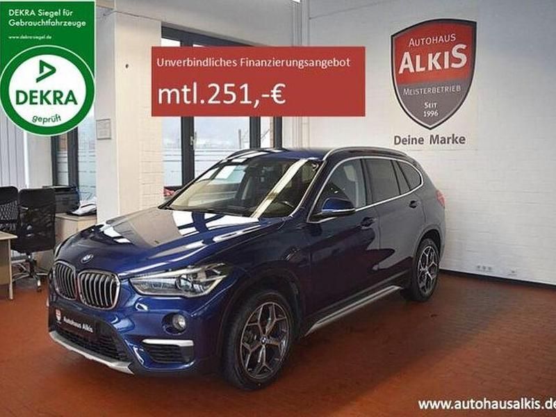 Gebraucht BMW X1 xLine 192 PS (141 kW) 2017 Mediterranblau metallic (metallic) SUV