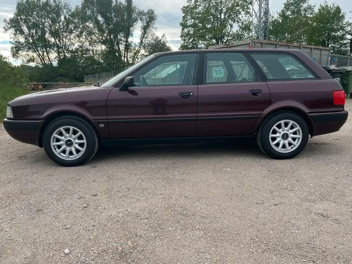 Gebraucht Audi 80 115 PS (84 kW) 1992 Rot Kombi