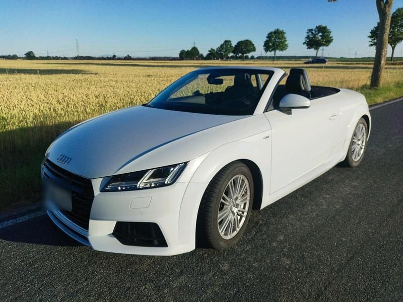 Weiß Gebraucht 2016 Audi TT S-Line Cabrio | 22.500 € (Teuer) - Bild 1/4