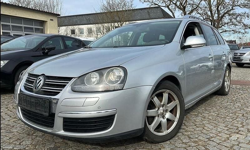 Silber Gebraucht 2009 VW Golf V Sportline Kombi | 1.700 € (Superpreis) - Bild 1/4