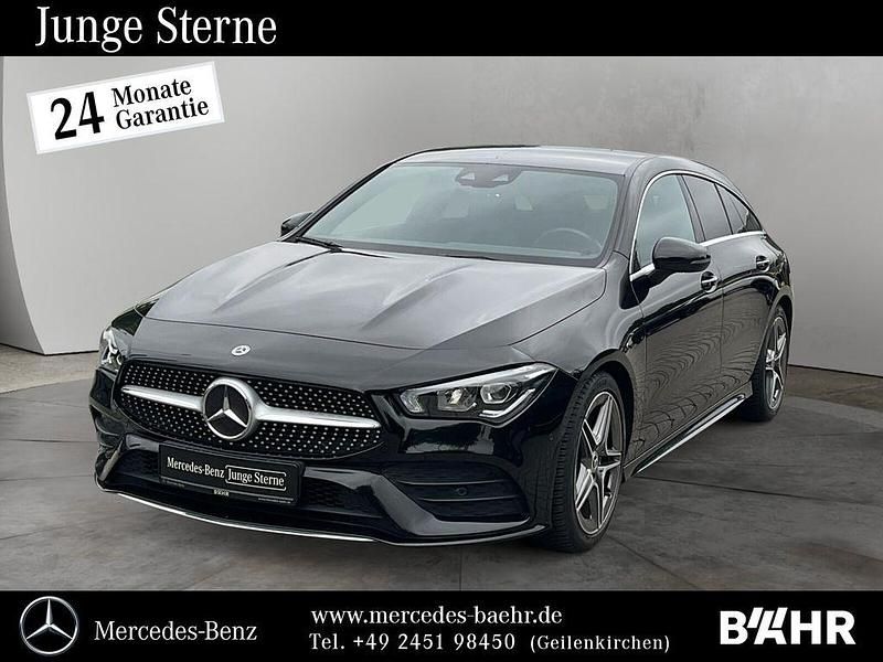 Lack kosmosschwarz Gebraucht 2020 Mercedes CLA200 Shooting Brake AMG Kombi | 25.950 € (Guter Preis) - Bild 1/4