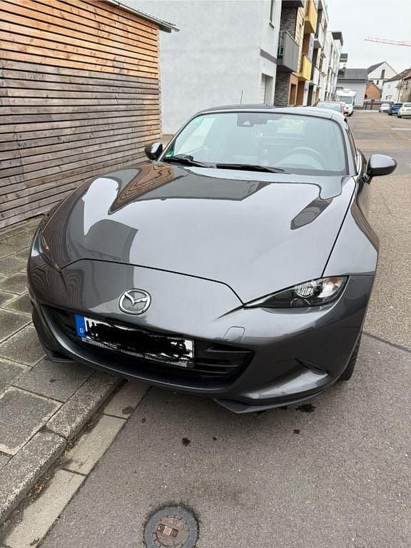 Grau Gebraucht 2019 Mazda MX5 Sports-Line Cabrio | 25.500 € (Fairer Preis) - Bild 1/4