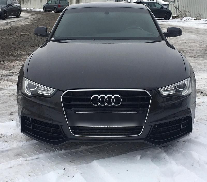 Schwarz Gebraucht 2014 Audi A5 S-Line Coupé | 9.800 € (Superpreis) - Bild 1/4