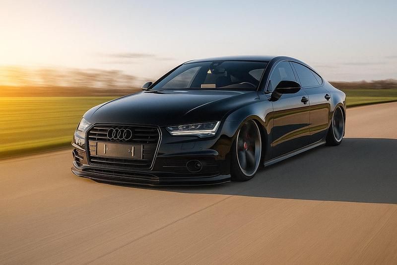 Schwarz Gebraucht 2016 Audi A7 Competition Kleinwagen | 28.900 € (Teuer) - Bild 1/4