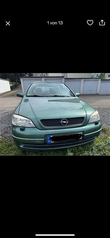 Grün Gebraucht 2000 Opel Astra Kleinwagen | 1.900 € (Fairer Preis) - Bild 1/4