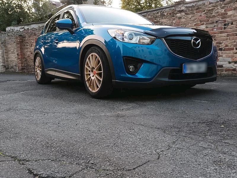 Gebraucht Mazda CX-5 165 PS (121 kW) 2012 Blau SUV