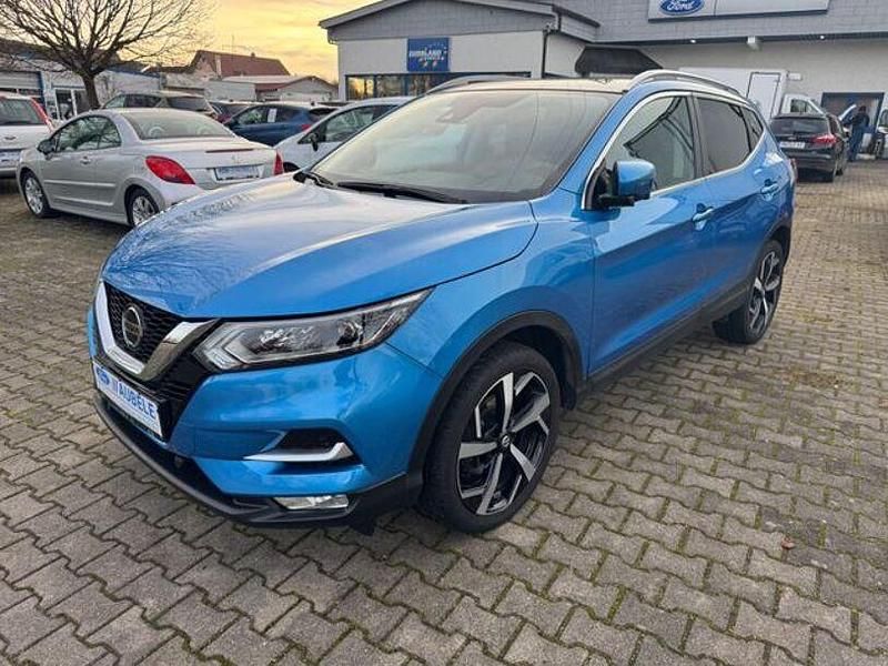 Blau Gebraucht 2019 Nissan Qashqai Tekna SUV | 16.990 € (Guter Preis) - Bild 1/4