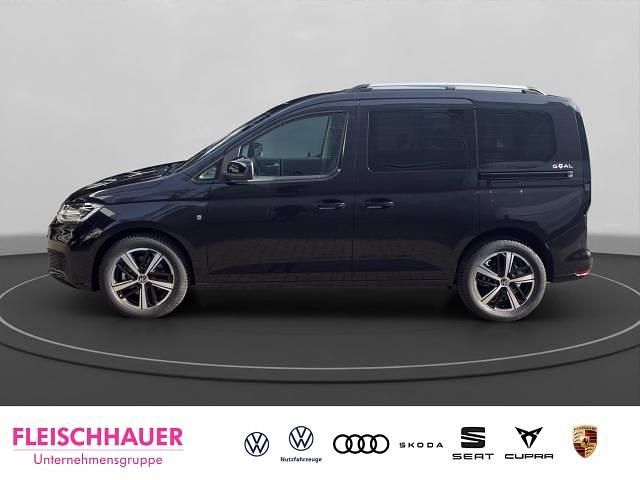 Neu VW Caddy Goal 122 PS (89 kW) 2025 Schwarz Van / Kleinbus