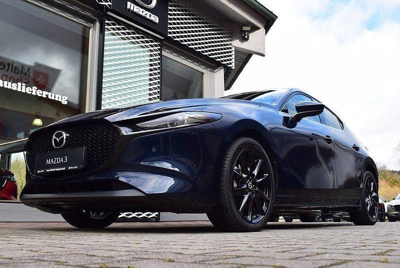 Gebraucht Mazda 3 Exclusive-Line 186 PS (136 kW) 2023 Blau Limousine