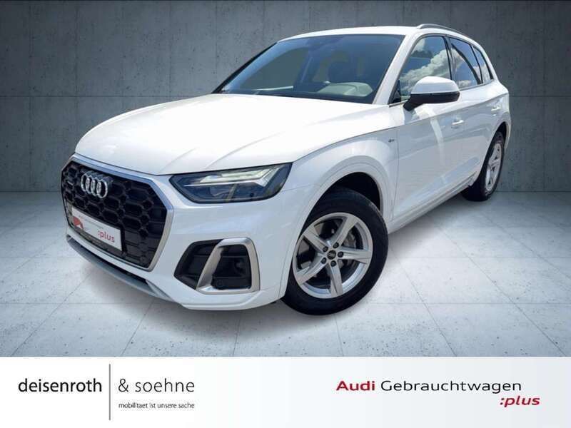 Ibisweiß Gebraucht 2022 Audi Q5 S-Line SUV | 36.740 € (Guter Preis) - Bild 1/3