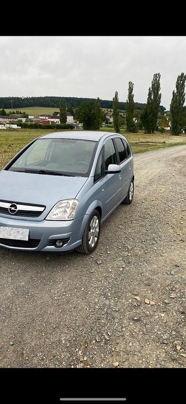 Blau Gebraucht 2008 Opel Meriva Van / Kleinbus | 3.500 € (Teuer) - Bild 1/4