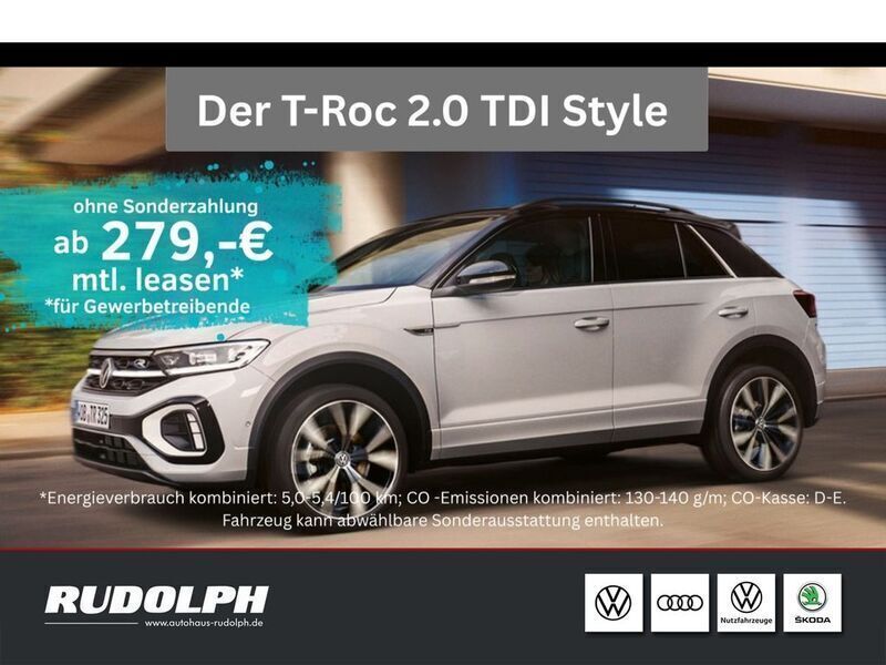 Schwarz Neu 2025 VW T-Roc Style SUV | 43.890 € (Fairer Preis) - Bild 1/4