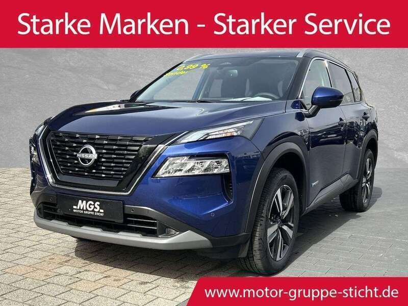 Blau Gebraucht 2024 Nissan X-Trail N-Connecta SUV | 43.790 € (Teuer) - Bild 1/4