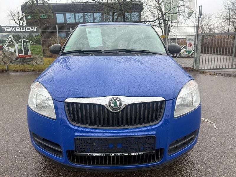 Gebraucht Skoda Fabia 60 PS (44 kW) 2009 Blau Limousine
