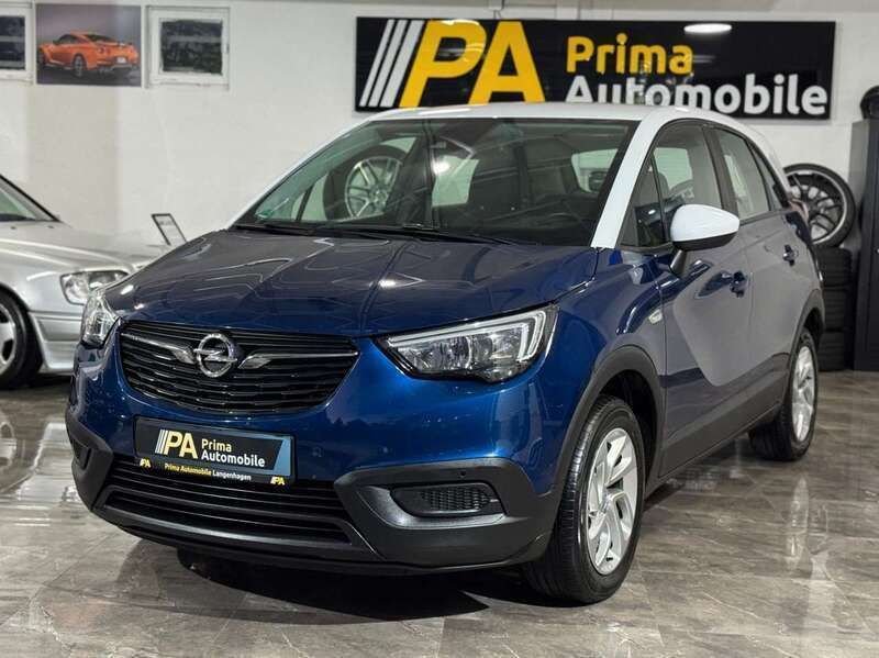 Nautic blau Gebraucht 2021 Opel Crossland X Edition SUV | 12.199 € (Fairer Preis) - Bild 1/4