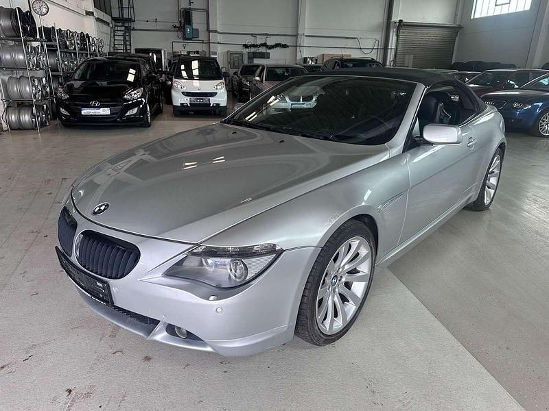 Gebraucht BMW 630 Cabriolet 258 PS (189 kW) 2006 Titansilber metallic Cabrio