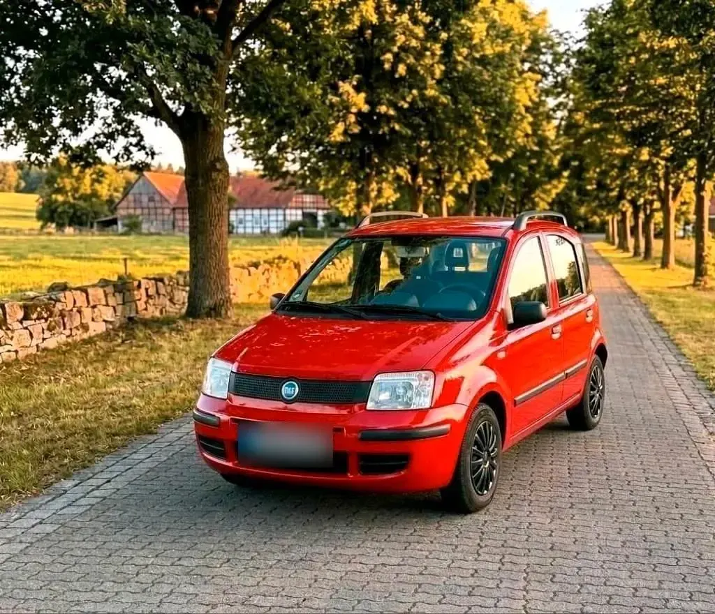 Gebraucht Fiat Panda 54 PS (39 kW) 2007 Rot Kleinwagen