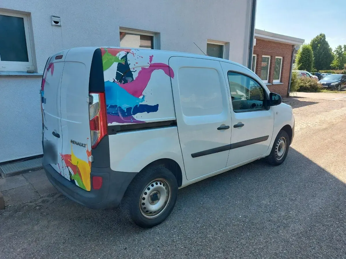Gebraucht Renault Kangoo Basis 75 PS (55 kW) 2018 Weiß Van / Kleinbus