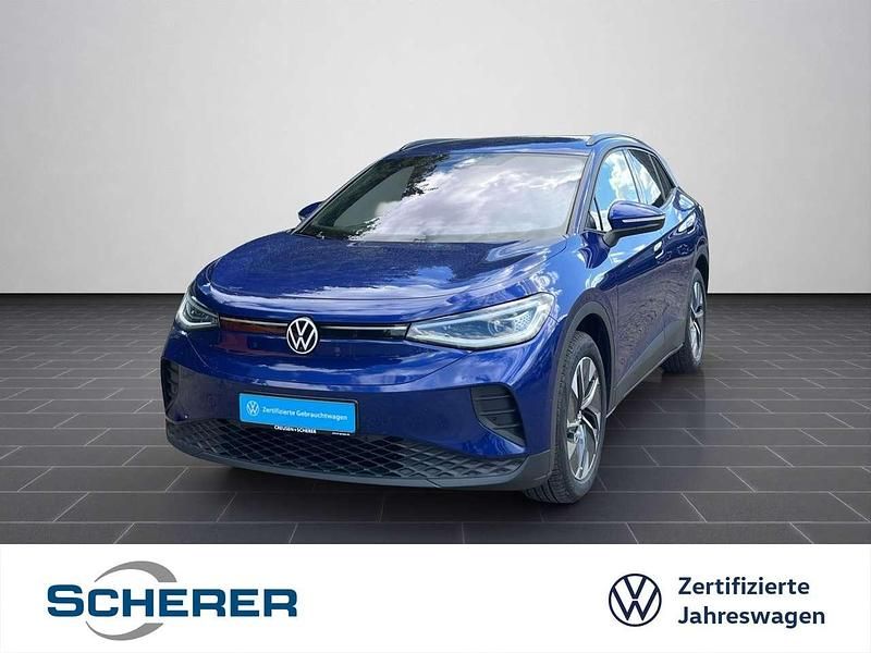 Blue dusk metallic (metallic) Gebraucht 2025 VW ID.4 Pure SUV | 35.900 € (Fairer Preis) - Bild 1/3