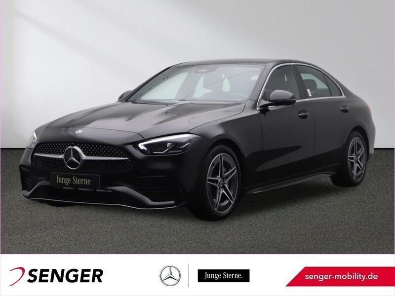 Schwarz Gebraucht 2024 Mercedes C220 AMG Limousine | 42.429 € (Guter Preis) - Bild 1/4