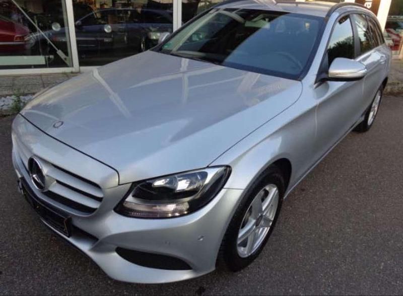 Silber Gebraucht 2015 Mercedes C200 Kombi | 10.450 € (Guter Preis) - Bild 1/4