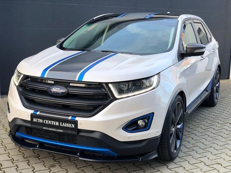 Weiß Gebraucht 2016 Ford Edge Titanium SUV | 19.499 € (Fairer Preis) - Bild 1/3