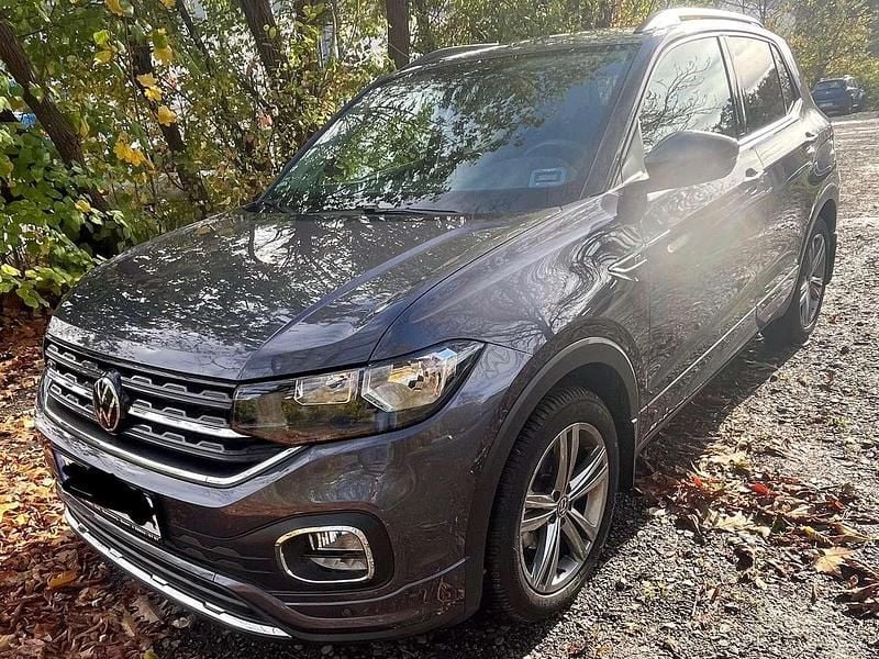Grau Gebraucht 2024 VW T-Cross R-line SUV | 24.000 € (Guter Preis) - Bild 1/4