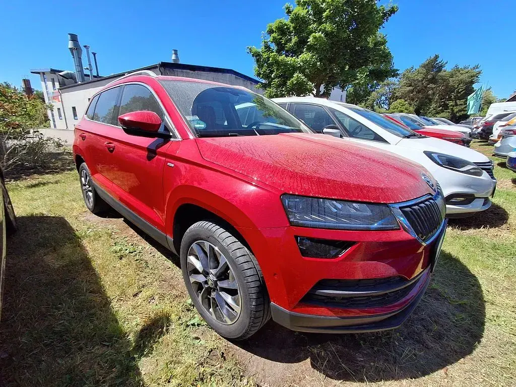 Gebraucht Skoda Karoq Drive 150 PS (110 kW) 2020 Rot SUV