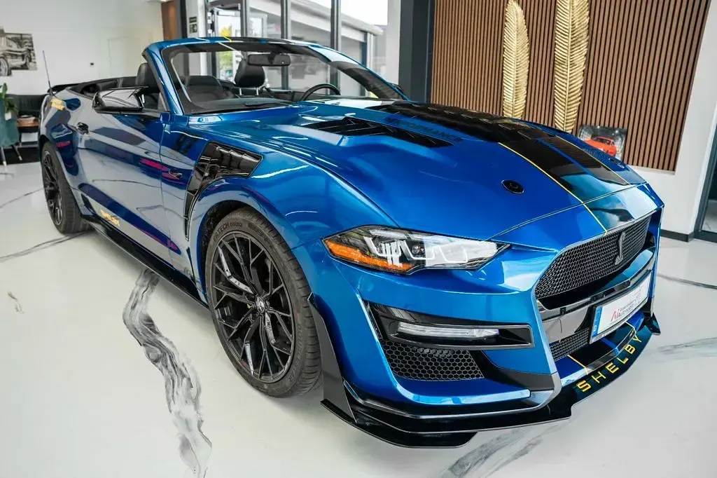 Gebraucht Ford Mustang GT 305 PS (224 kW) 2017 Blau Cabrio