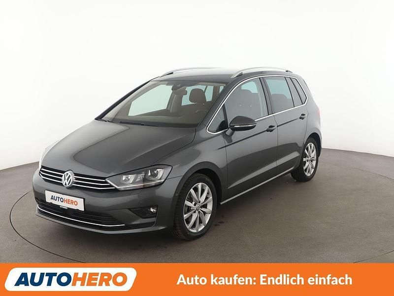 Grau Gebraucht 2017 VW Golf Sportsvan Highline Van / Kleinbus | 17.780 € (Fairer Preis) - Bild 1/3
