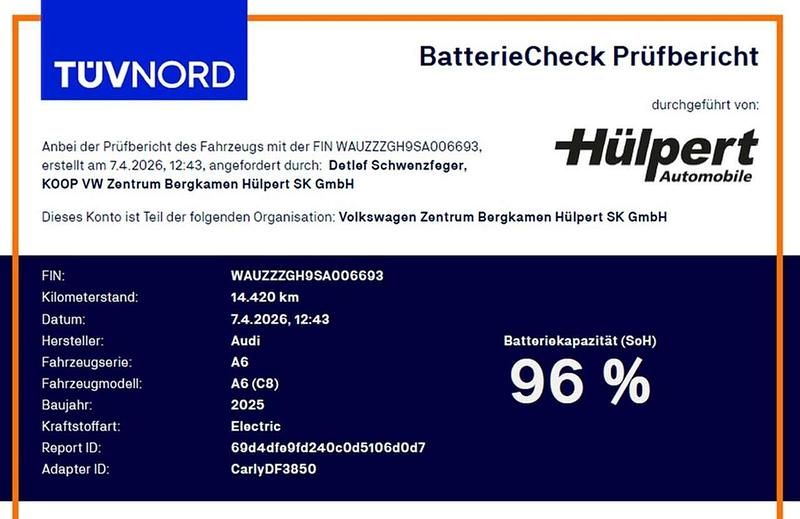 Gebraucht Audi A6 e-tron S-Line 339 kW (462 PS) 2025 Siambeige metallic Kombi